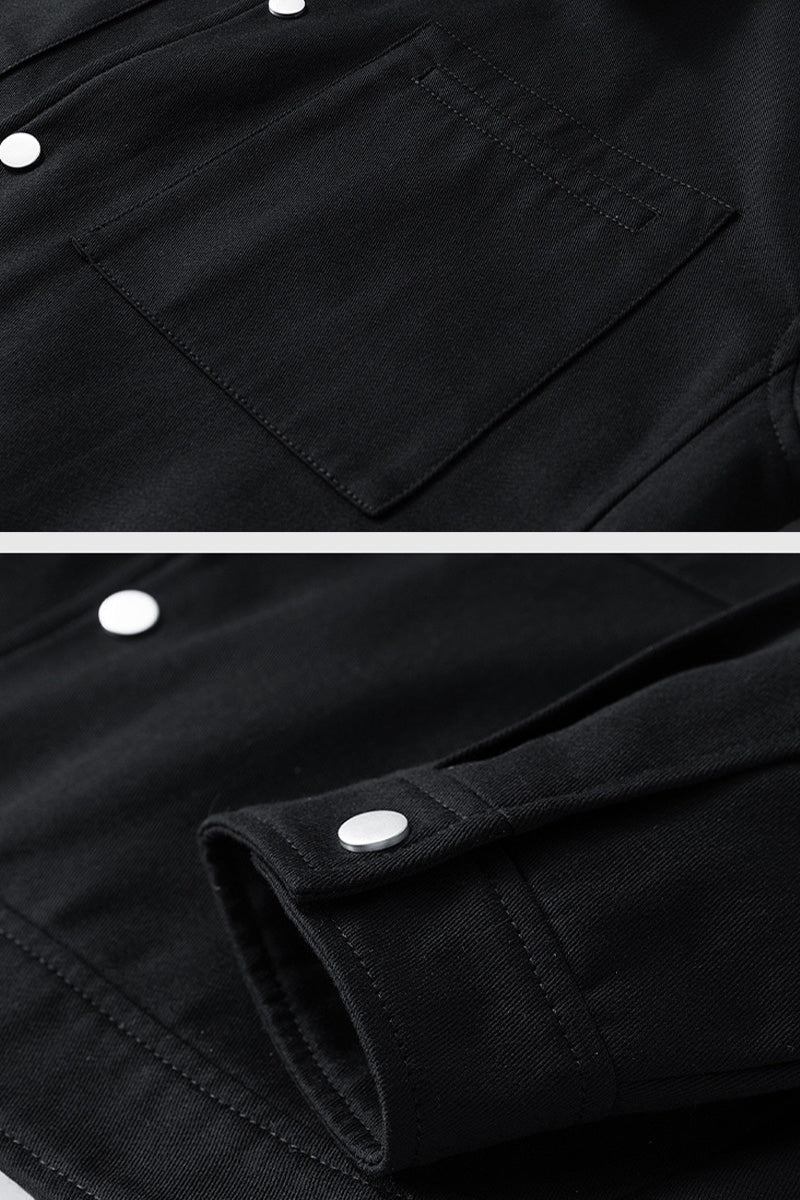 Jacket Women - Oversized Jacket with Button Front