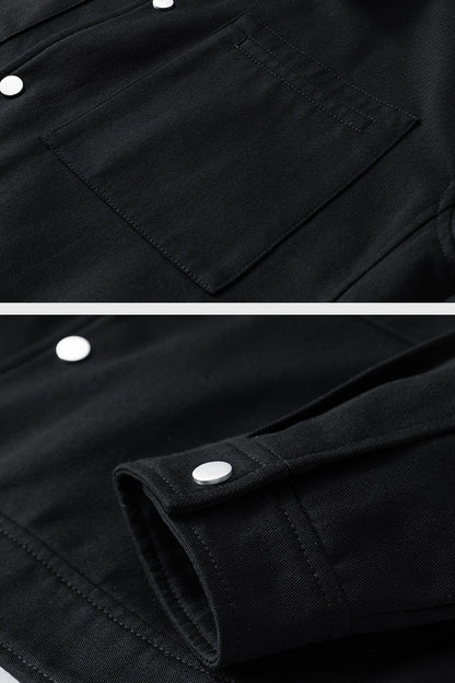 Jacket Women - Oversized Jacket with Button Front