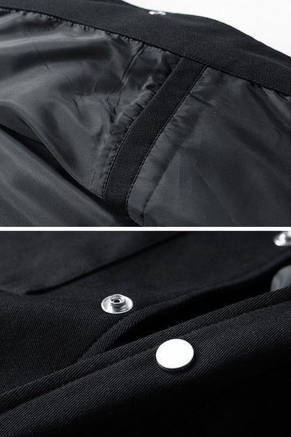 Jacket Women - Oversized Jacket with Button Front