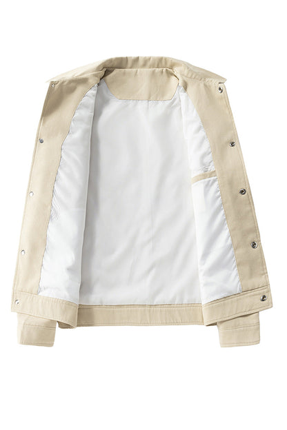 Jacket Women - Oversized Jacket with Button Front