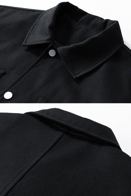 Jacket Women - Oversized Jacket with Button Front