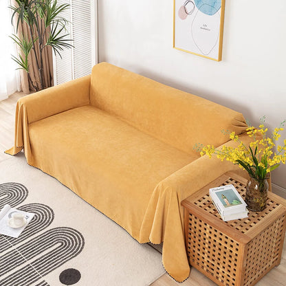 Waterproof Sofa Throw – silicone-backed polyester, six colours