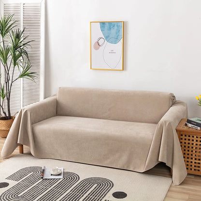 Waterproof Sofa Throw – silicone-backed polyester, six colours