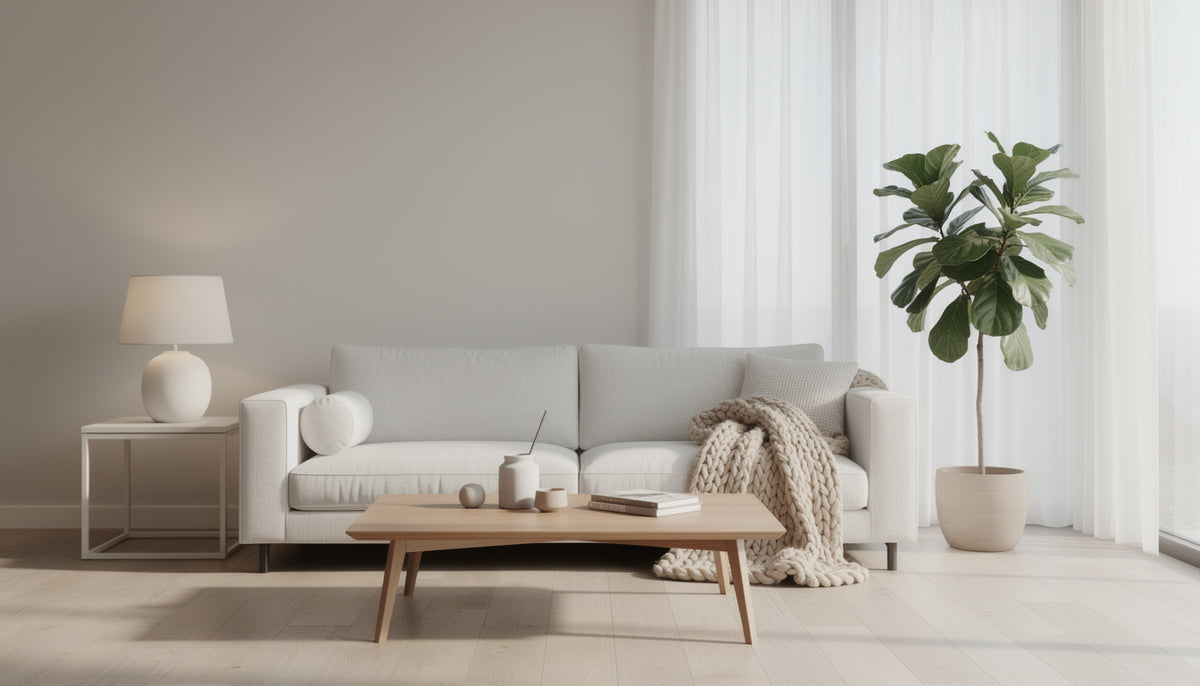 Bright living room