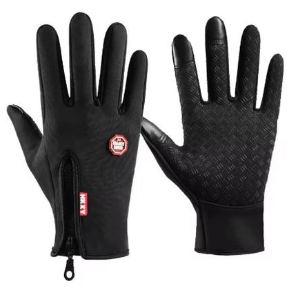 Winter Gloves – waterproof and windproof, touchscreen compatible, fleece lined