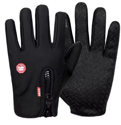 Winter Gloves – waterproof and windproof, touchscreen compatible, fleece lined