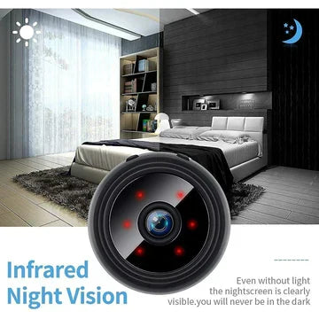 Wireless Security Camera – compact, HD video, night vision